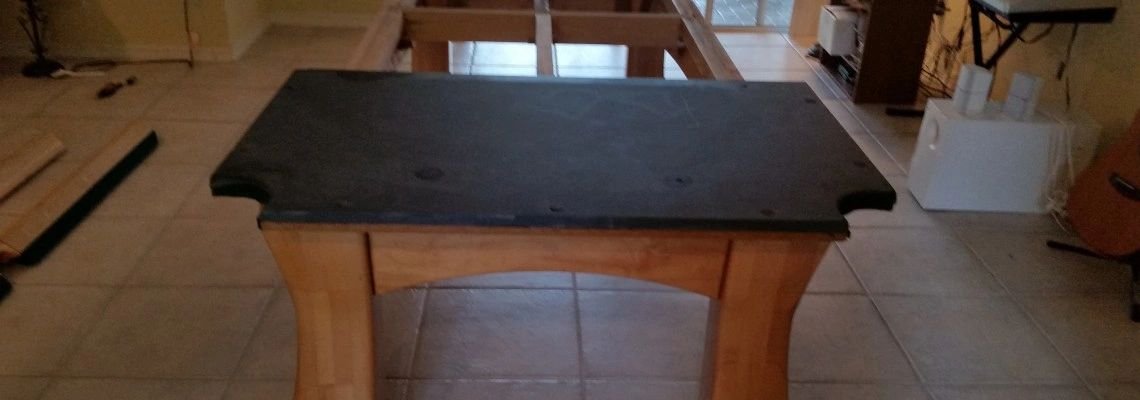 Pool table service work